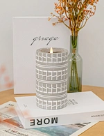 led wax candle light